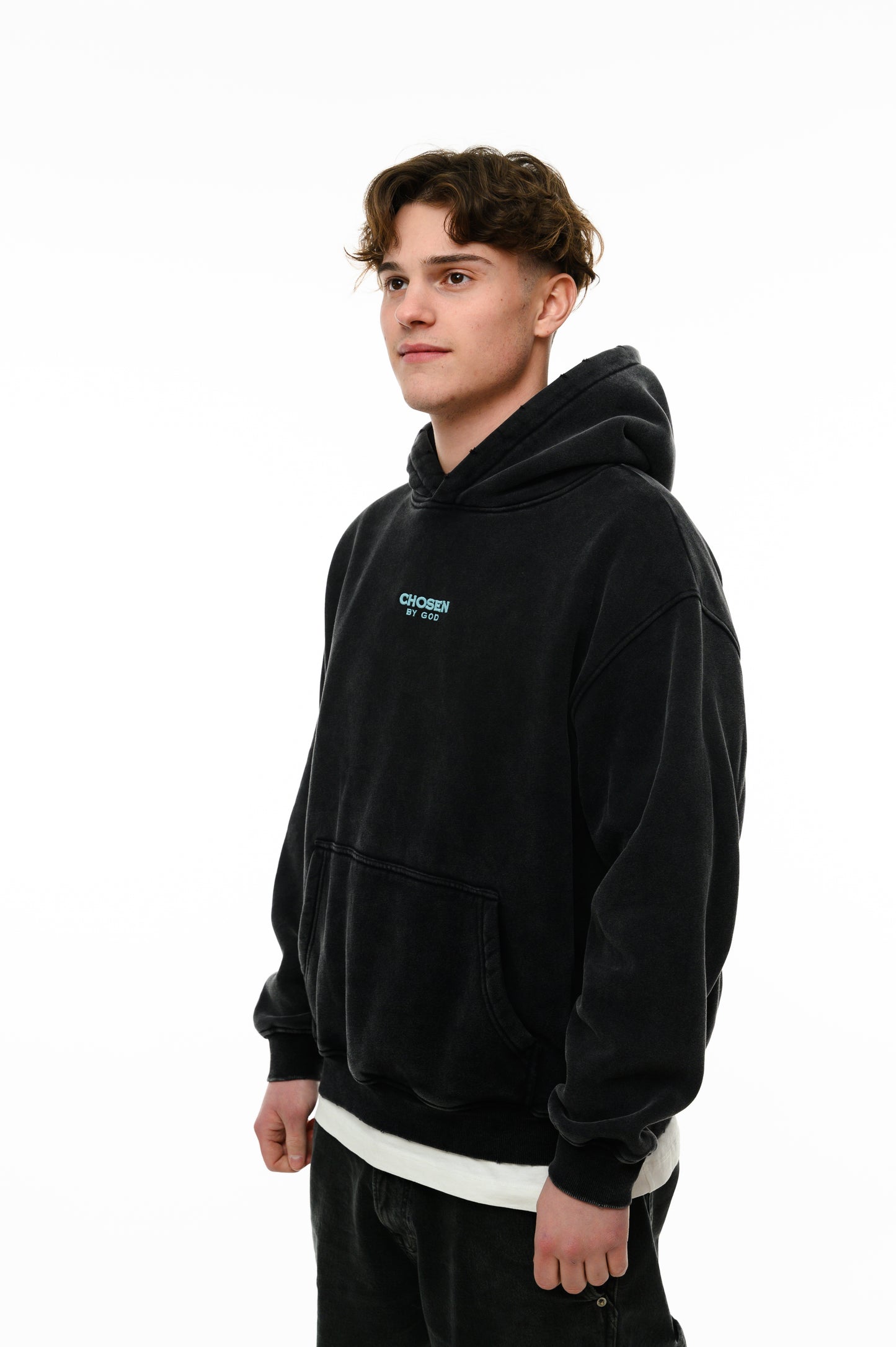 (A) Vintage Hoodie- He divided the Sea