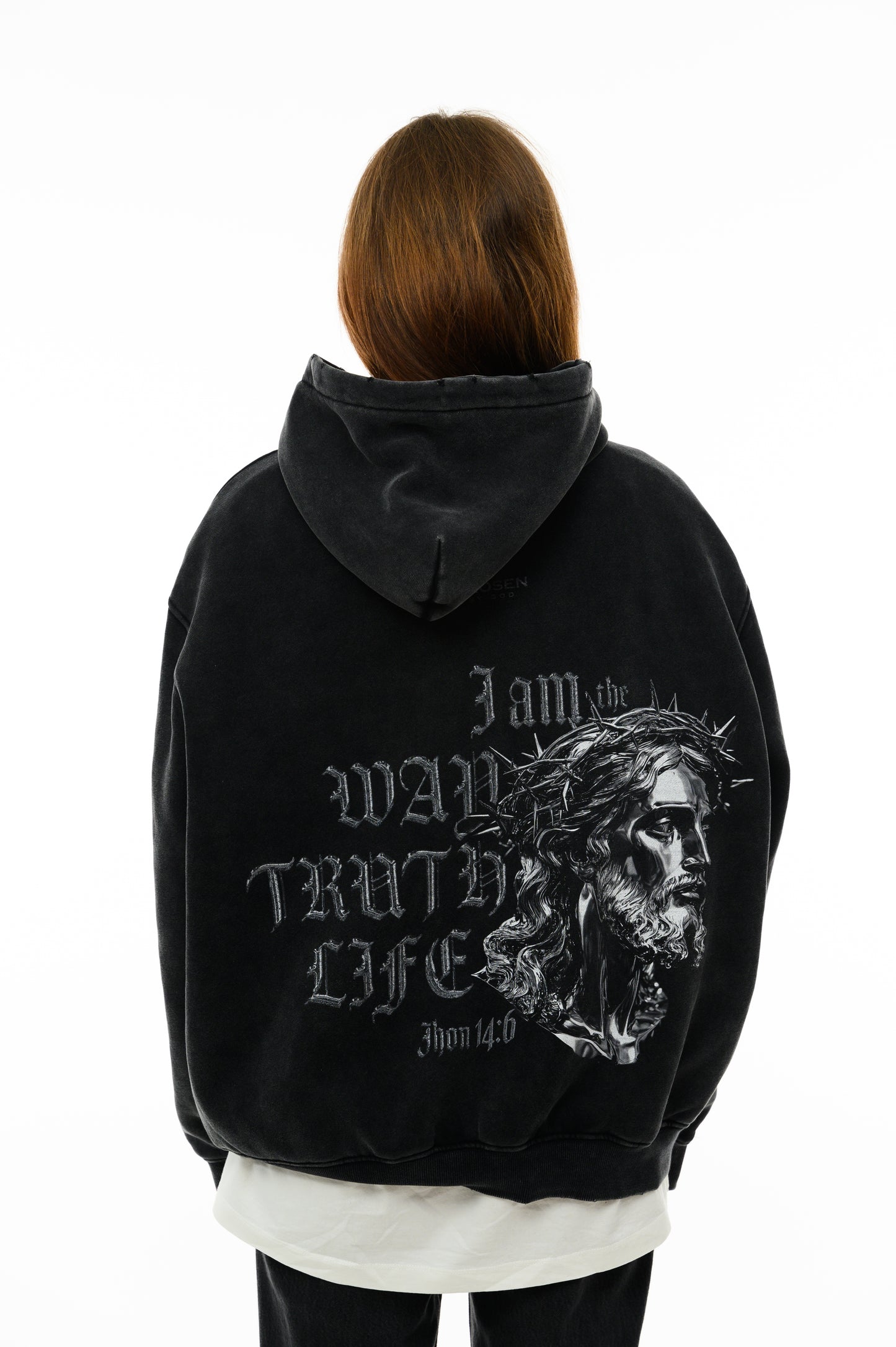 (A) Vintage Hoodie - I AM THE WAY