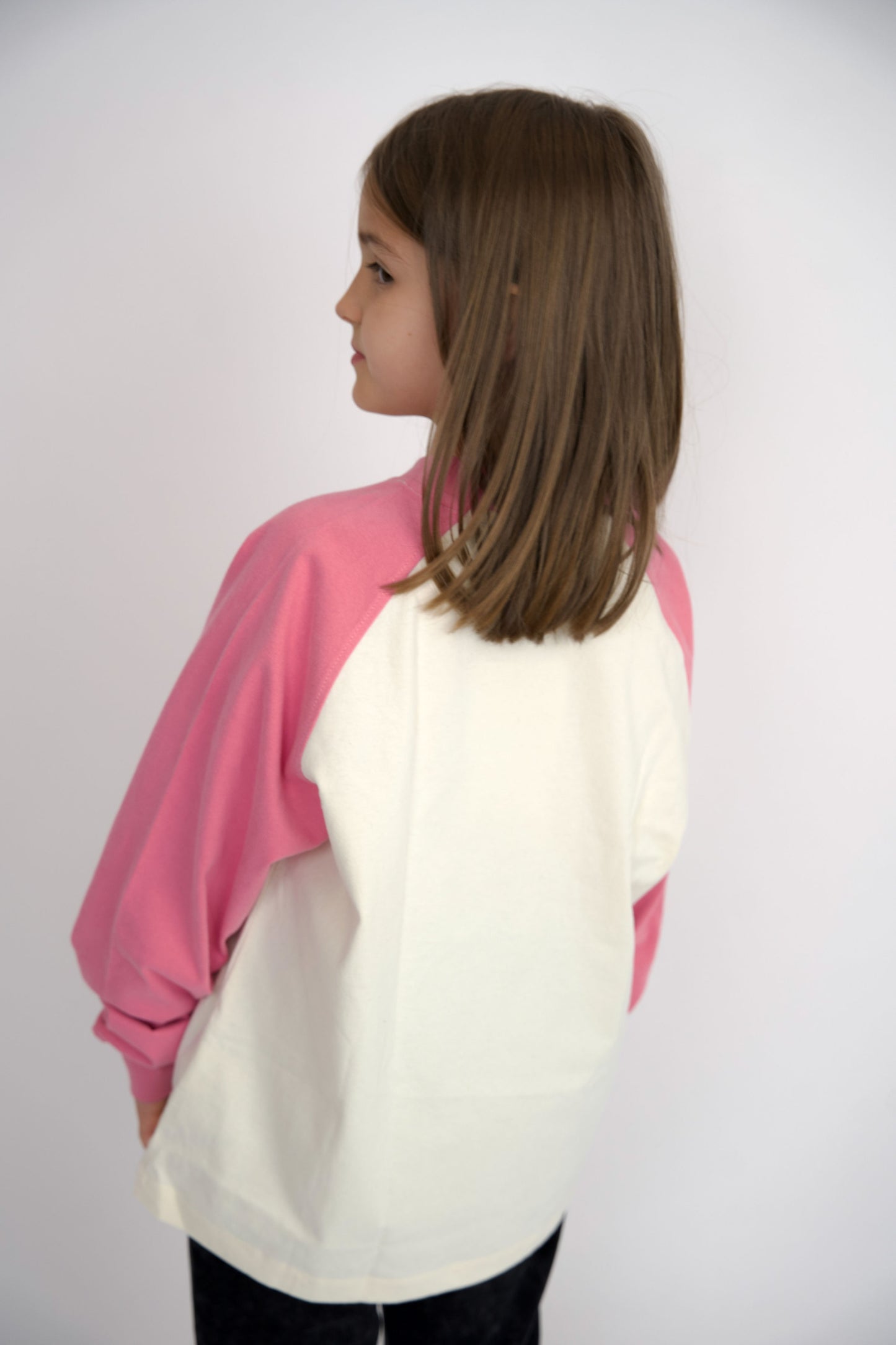 KIDS CREWNECK SWEATSHIRT - PINK