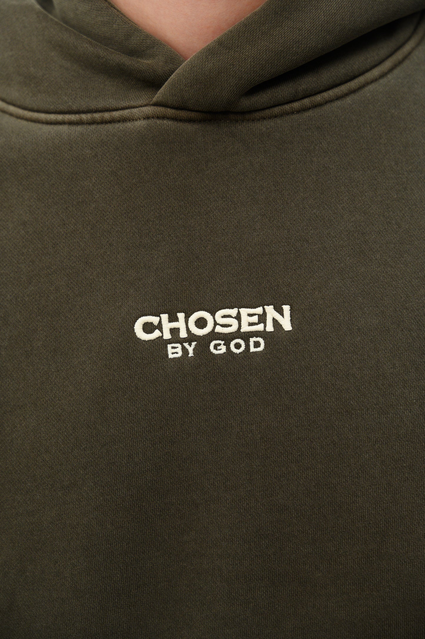 (A) Vintage Washed Hoodie – Vintage Olive