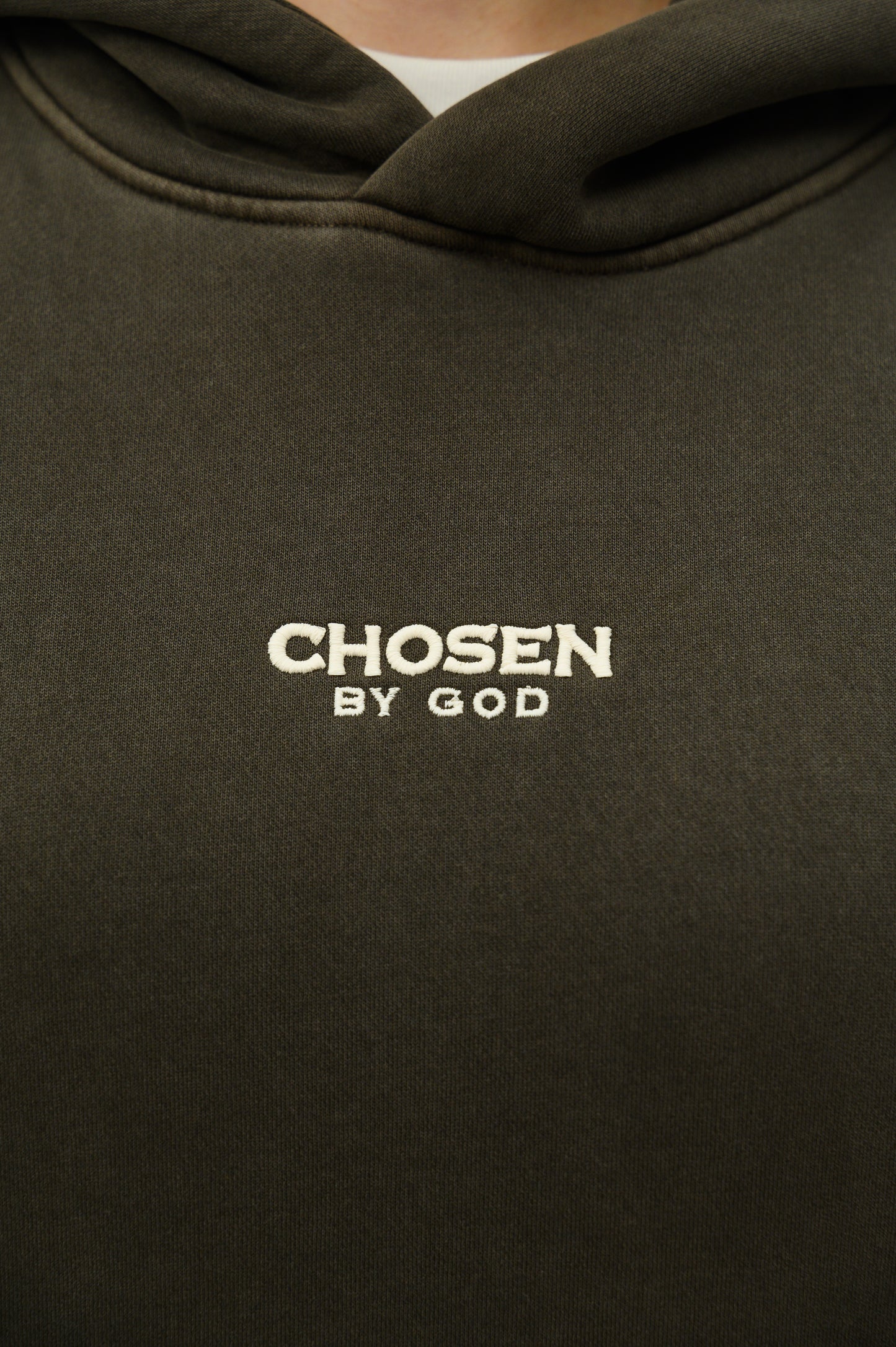 (A) Vintage Washed Hoodie – Vintage Olive