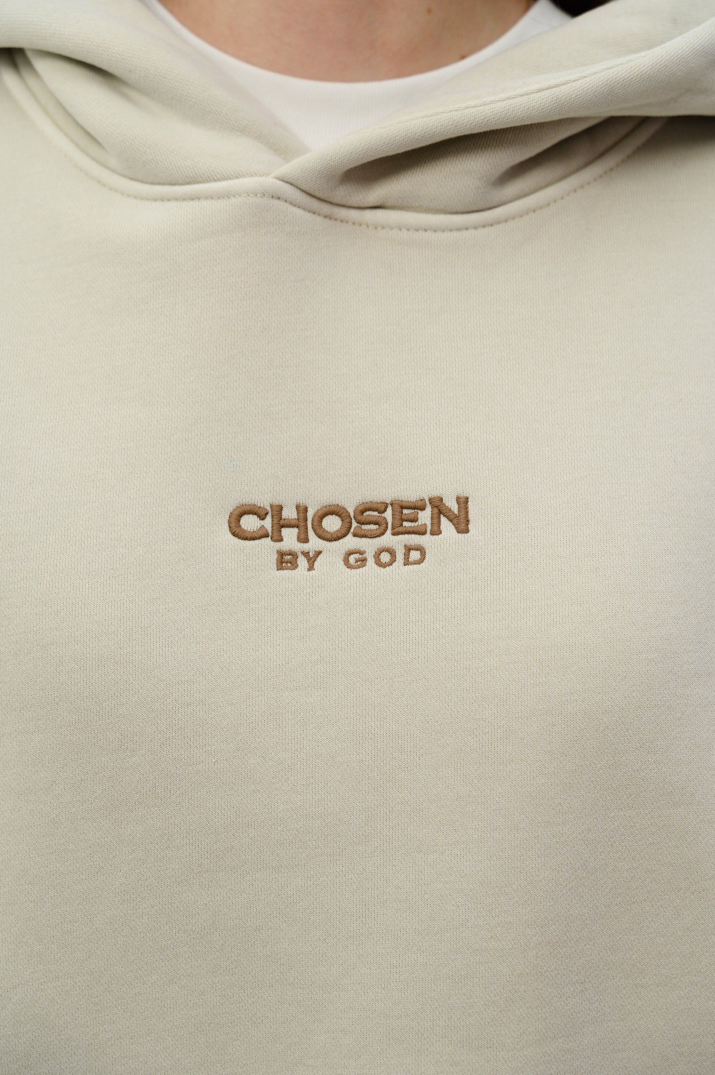 (A) Vintage Washed Hoodie – Creamy Milk