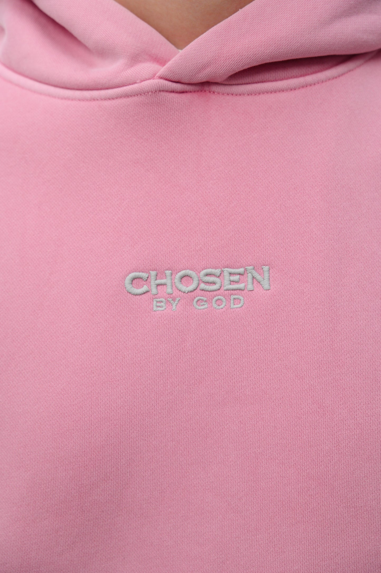 (A) Vintage Washed Hoodie – Pastel Pink