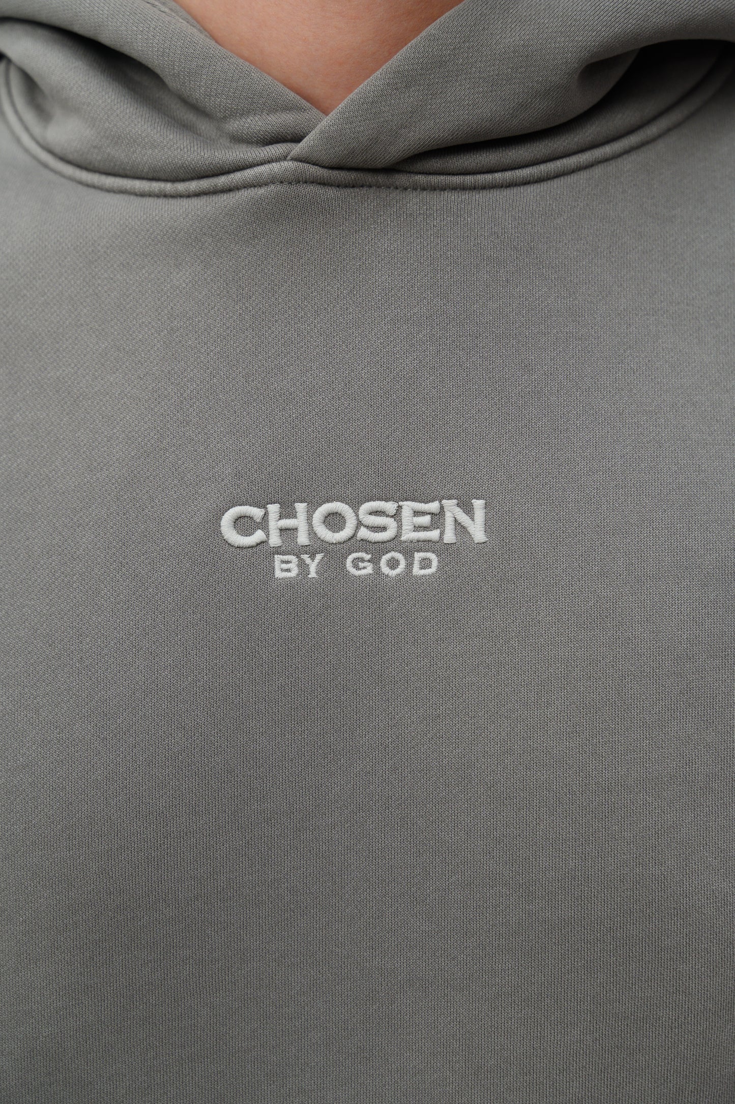 (A) Vintage Washed Hoodie – Stone Grey