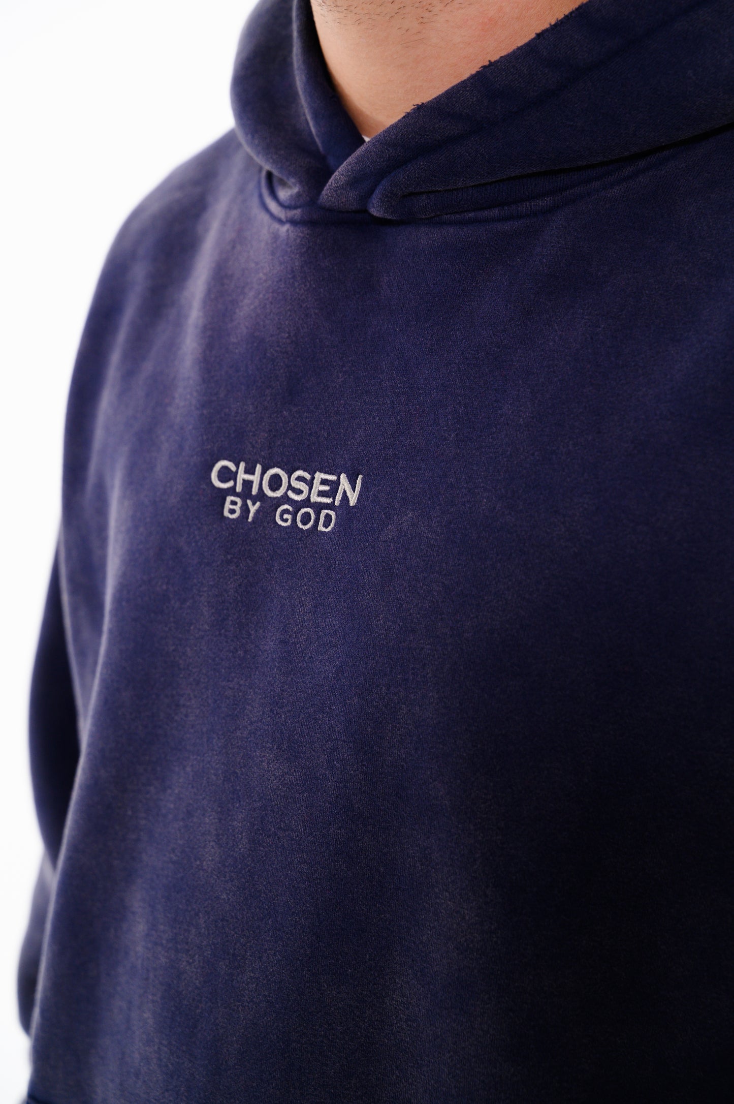 (F) HOODIE - DARK BLUE