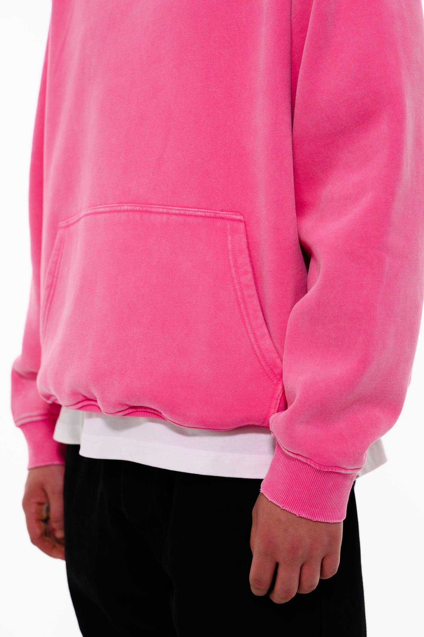 (D) HOODIE - "HOLY SPIRIT" PINK