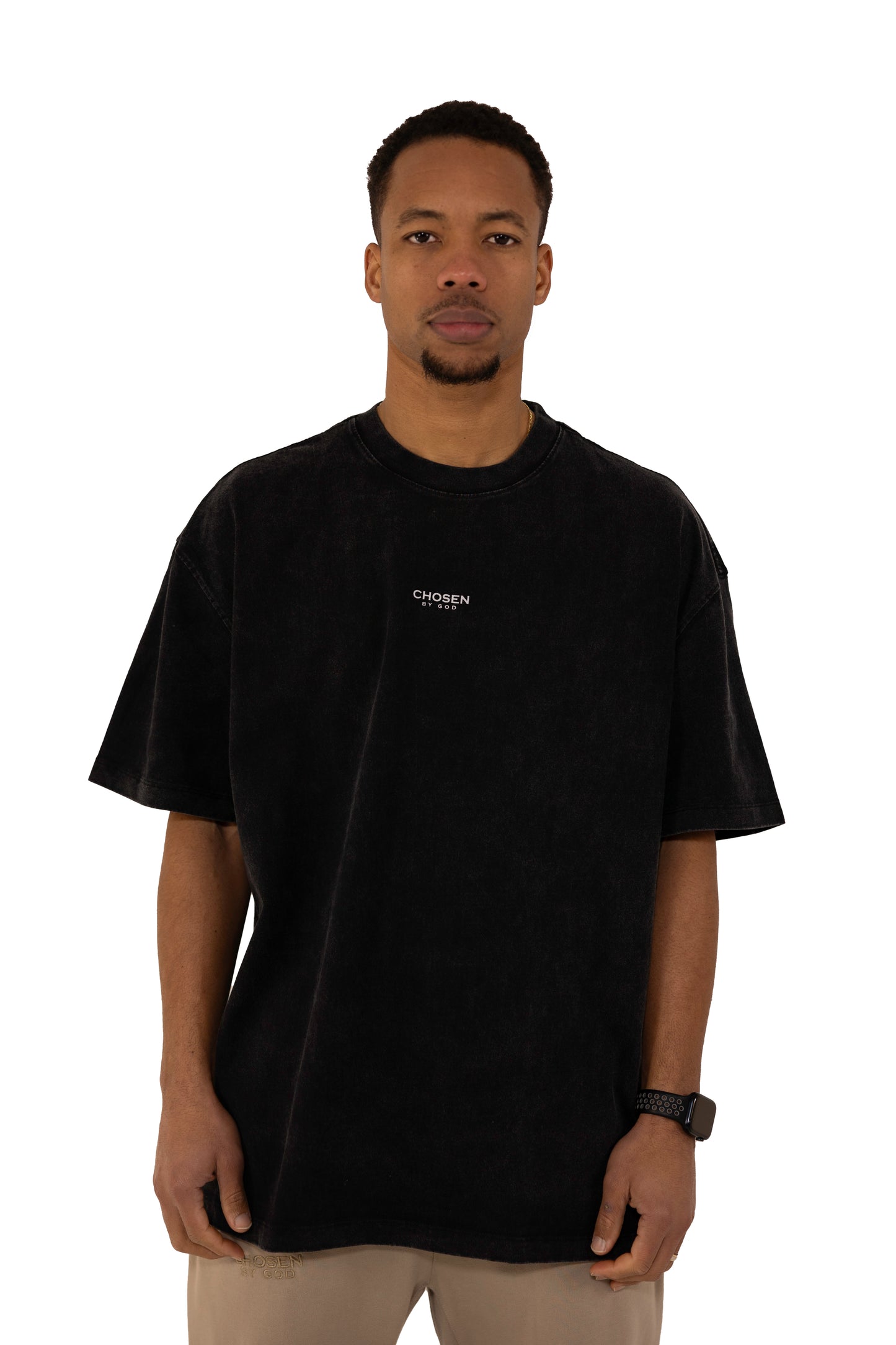 (L) T-SHIRT "HOLY SPIRIT" - GRAY