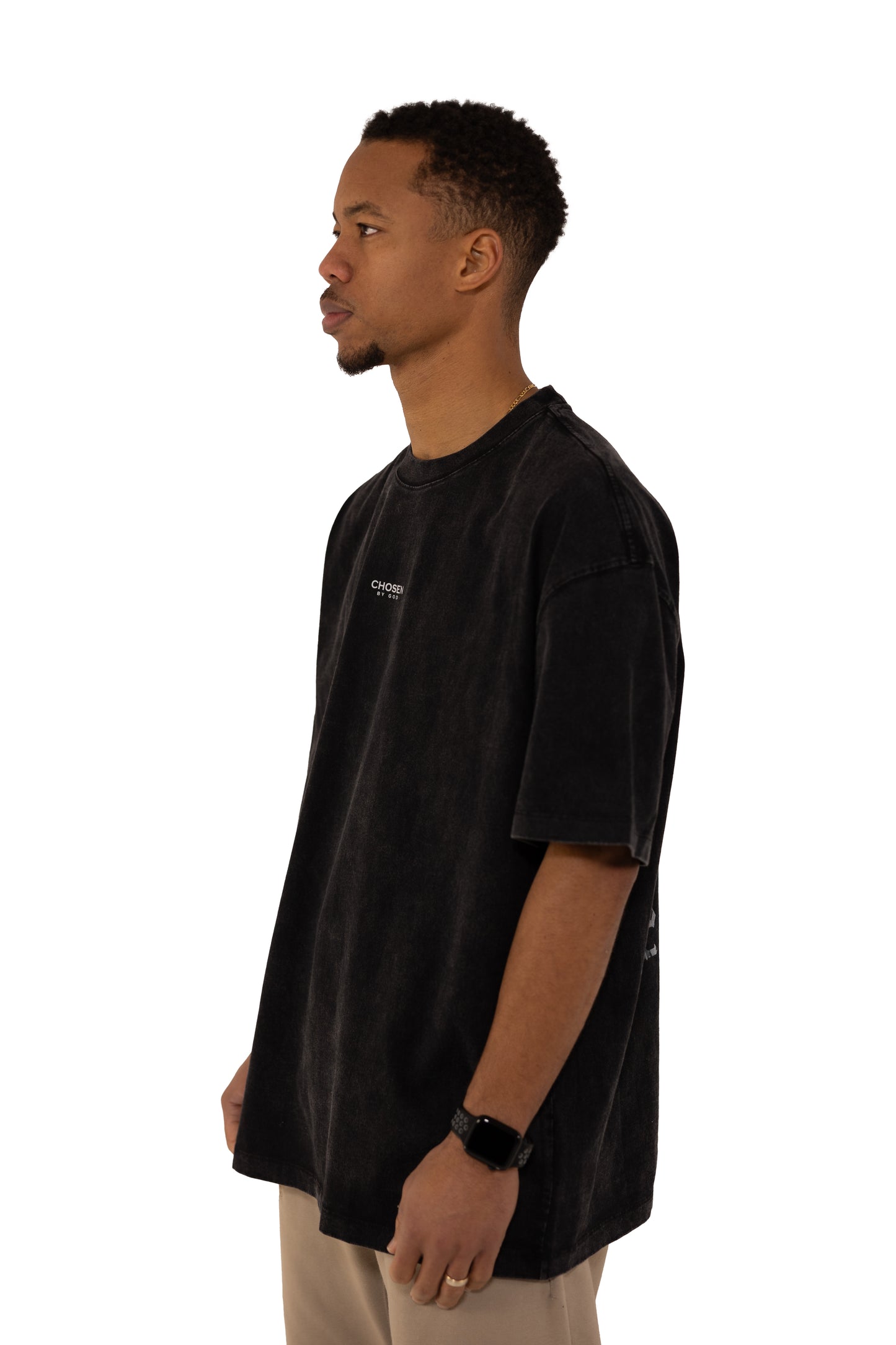 (L) T-SHIRT "HOLY SPIRIT" - GRAY