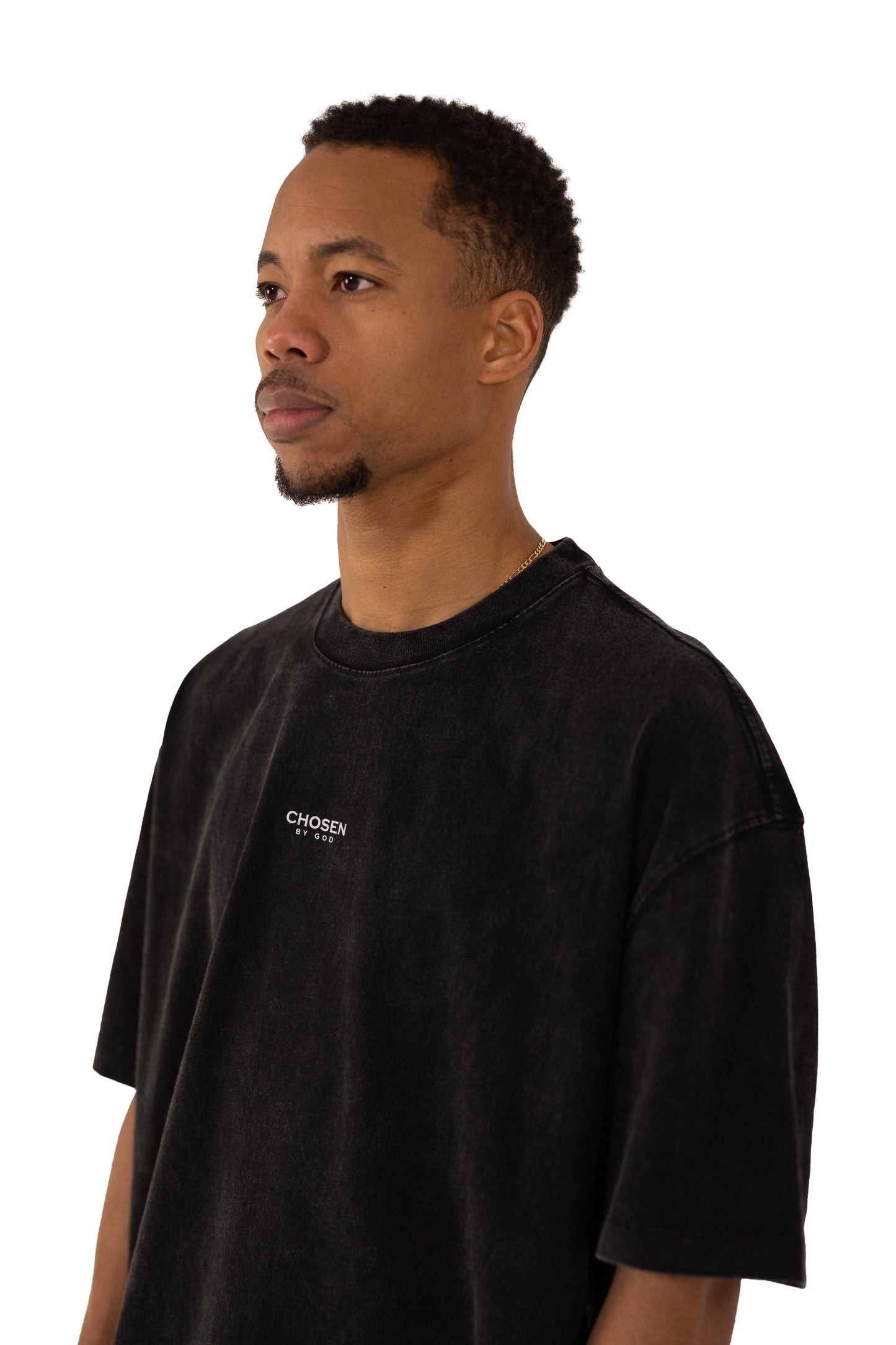 (L) T-SHIRT "HOLY SPIRIT" - GRAY