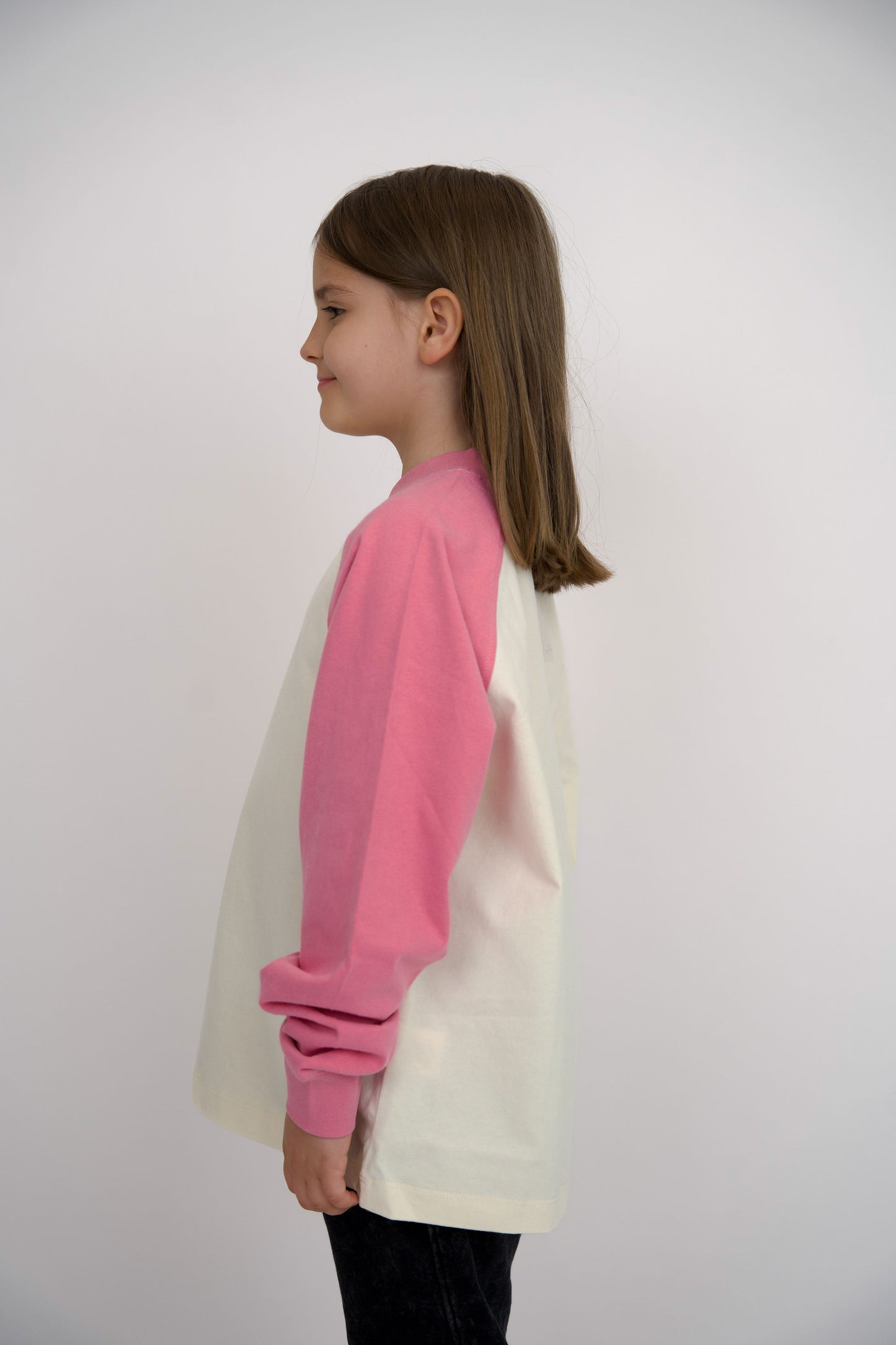 KIDS CREWNECK SWEATSHIRT - PINK