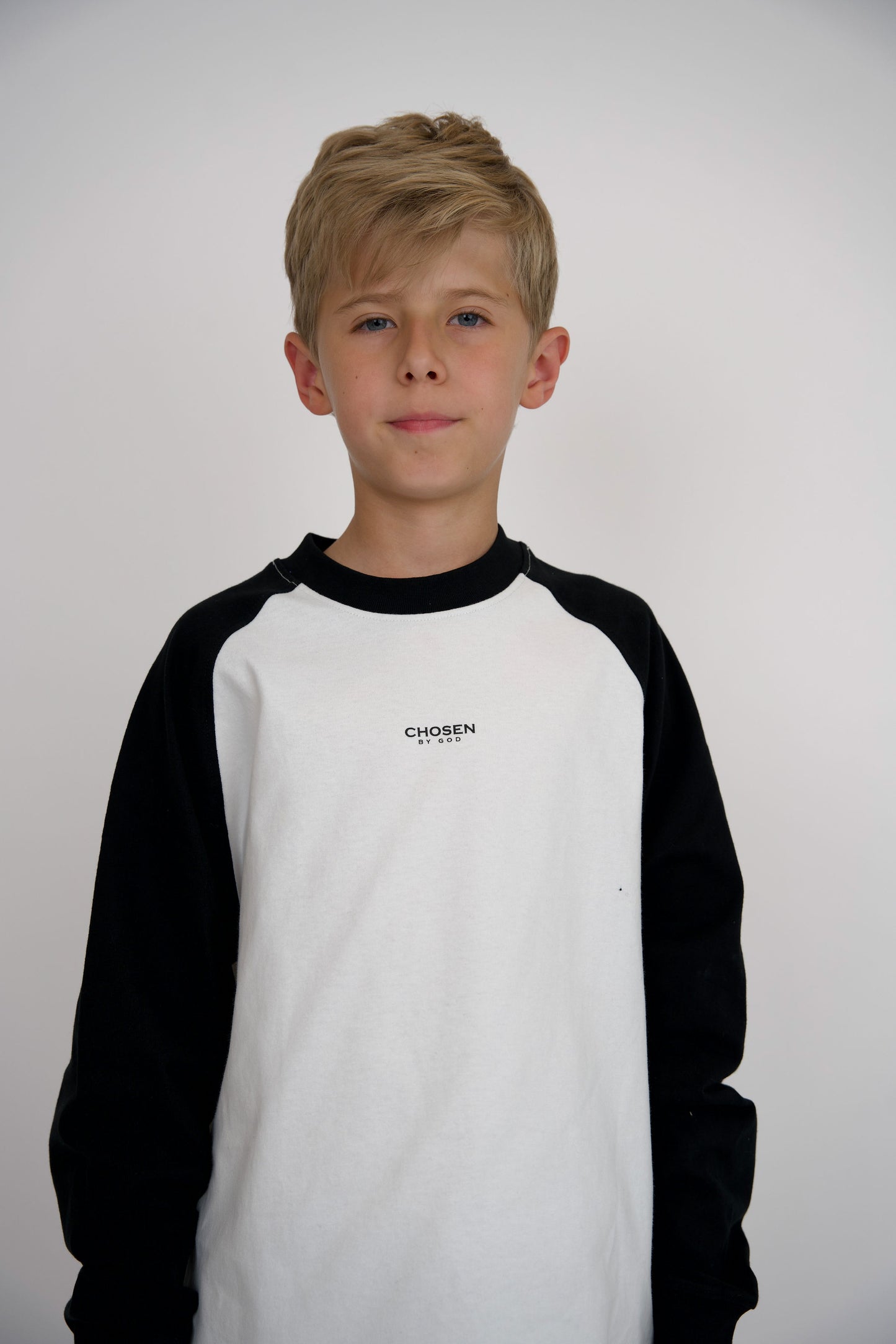 KIDS CREWNECK SWEATSHIRT - BLACK
