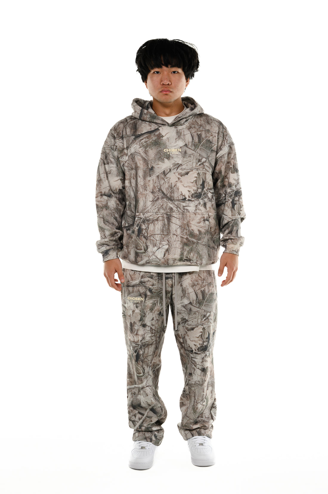 Woodland Camo Hoodie — Chosen by God