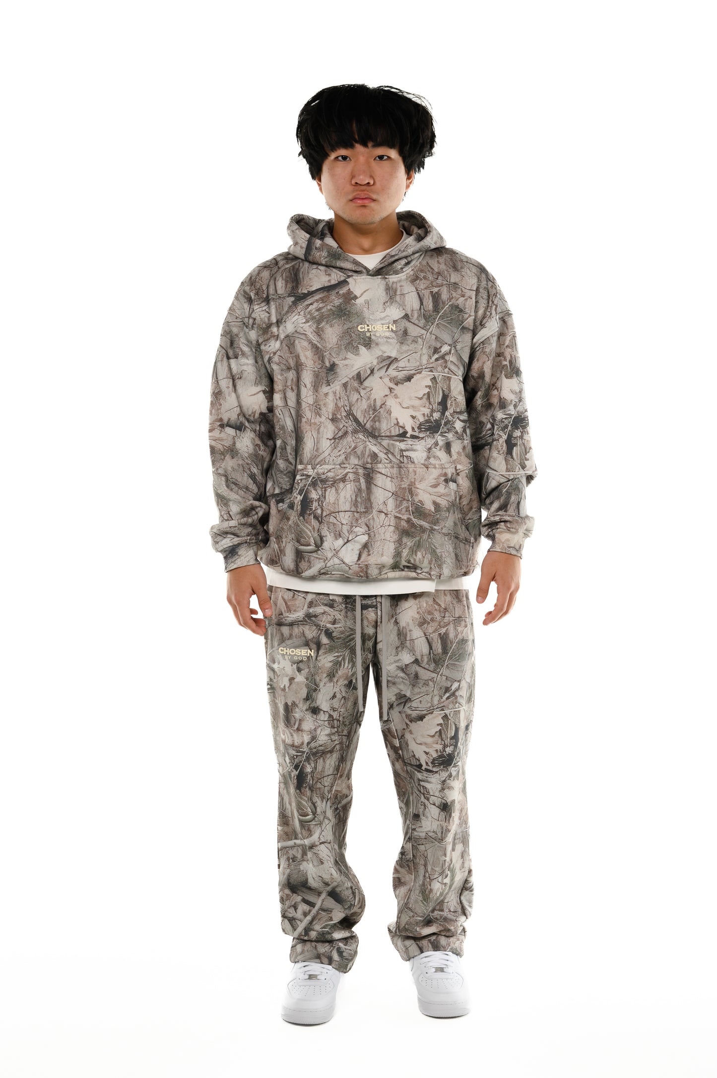 Woodland Camo Hoodie — Chosen by God