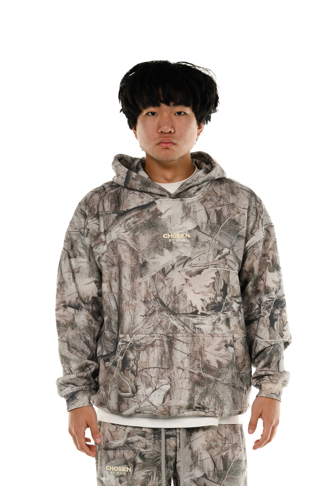 Woodland Camo Hoodie — Chosen by God