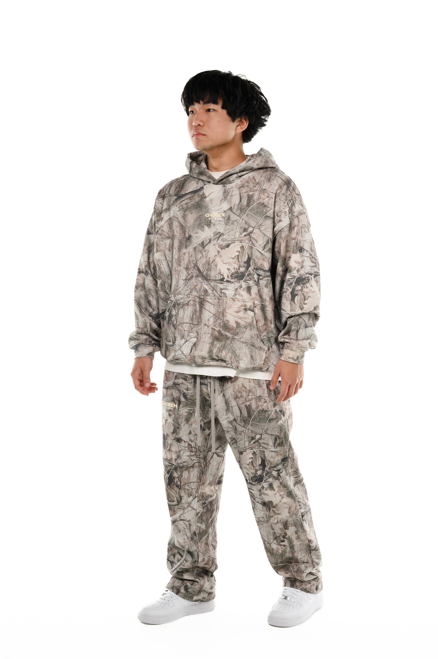 Woodland Camo Hoodie — Chosen by God