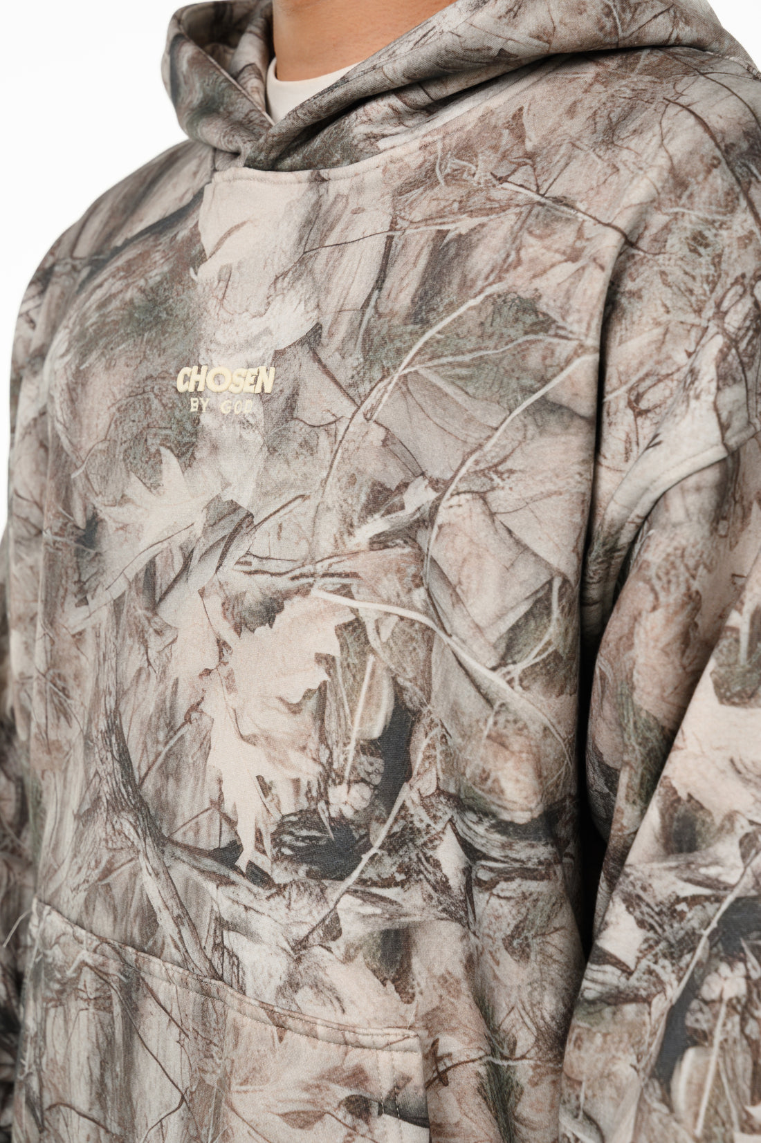 Woodland Camo Hoodie — Chosen by God
