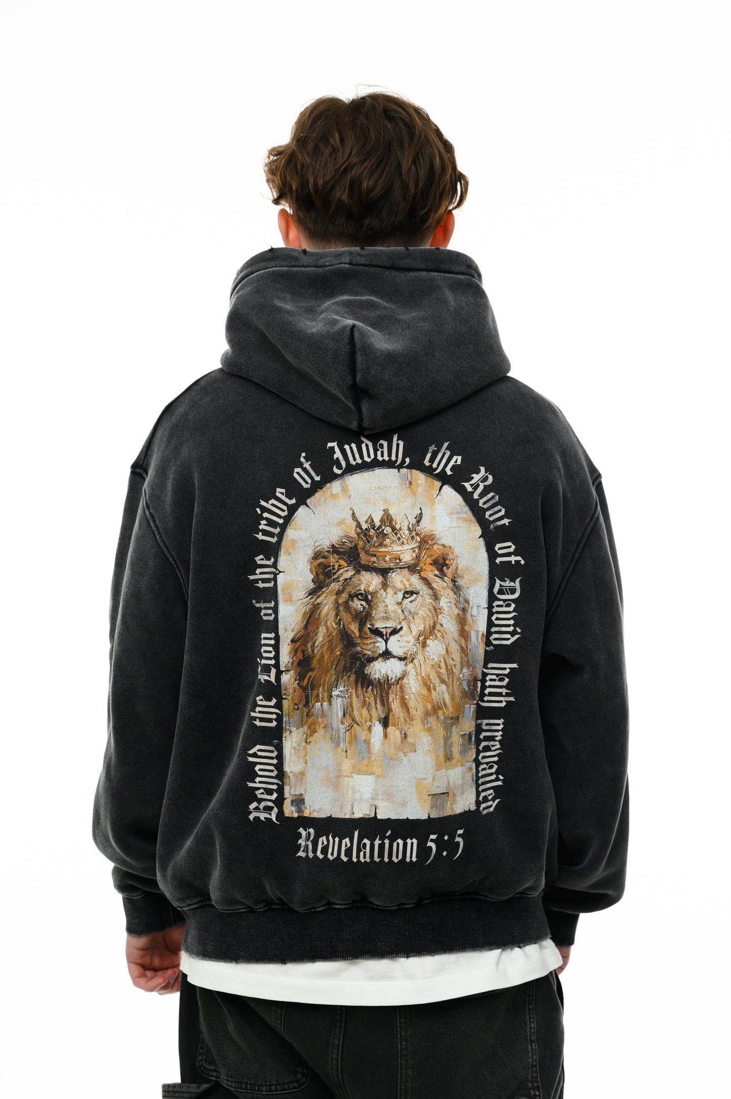 (A) Vintage Hoodie -  Lion of Judah (limited collection)