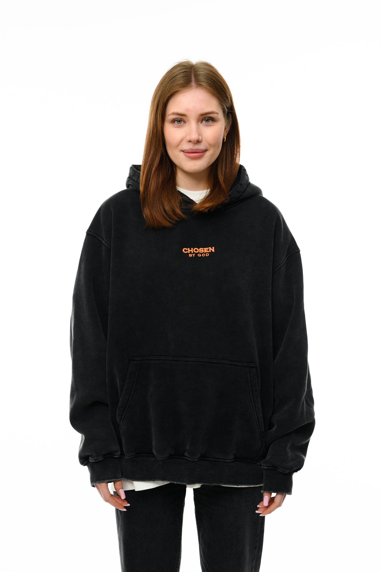 (A) VINTAGE HOODIE  - FLAME OF FIRE