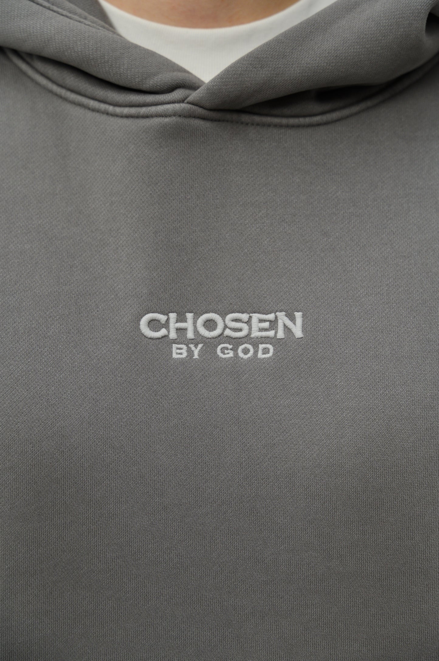 (A) Vintage Washed Hoodie – Stone Grey