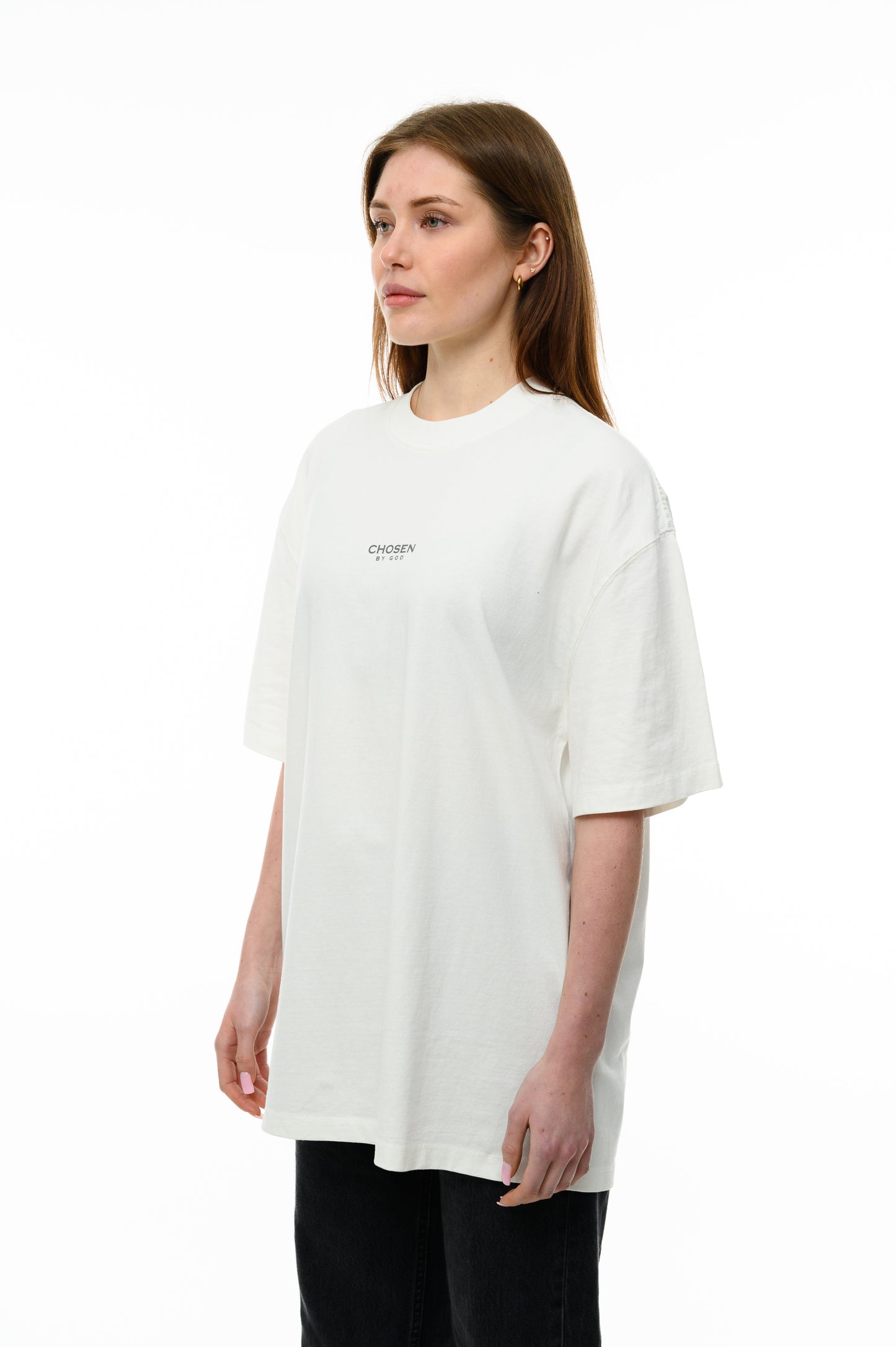 (A) VINTAGE T-SHIRT WHITE - ONLY JESUS