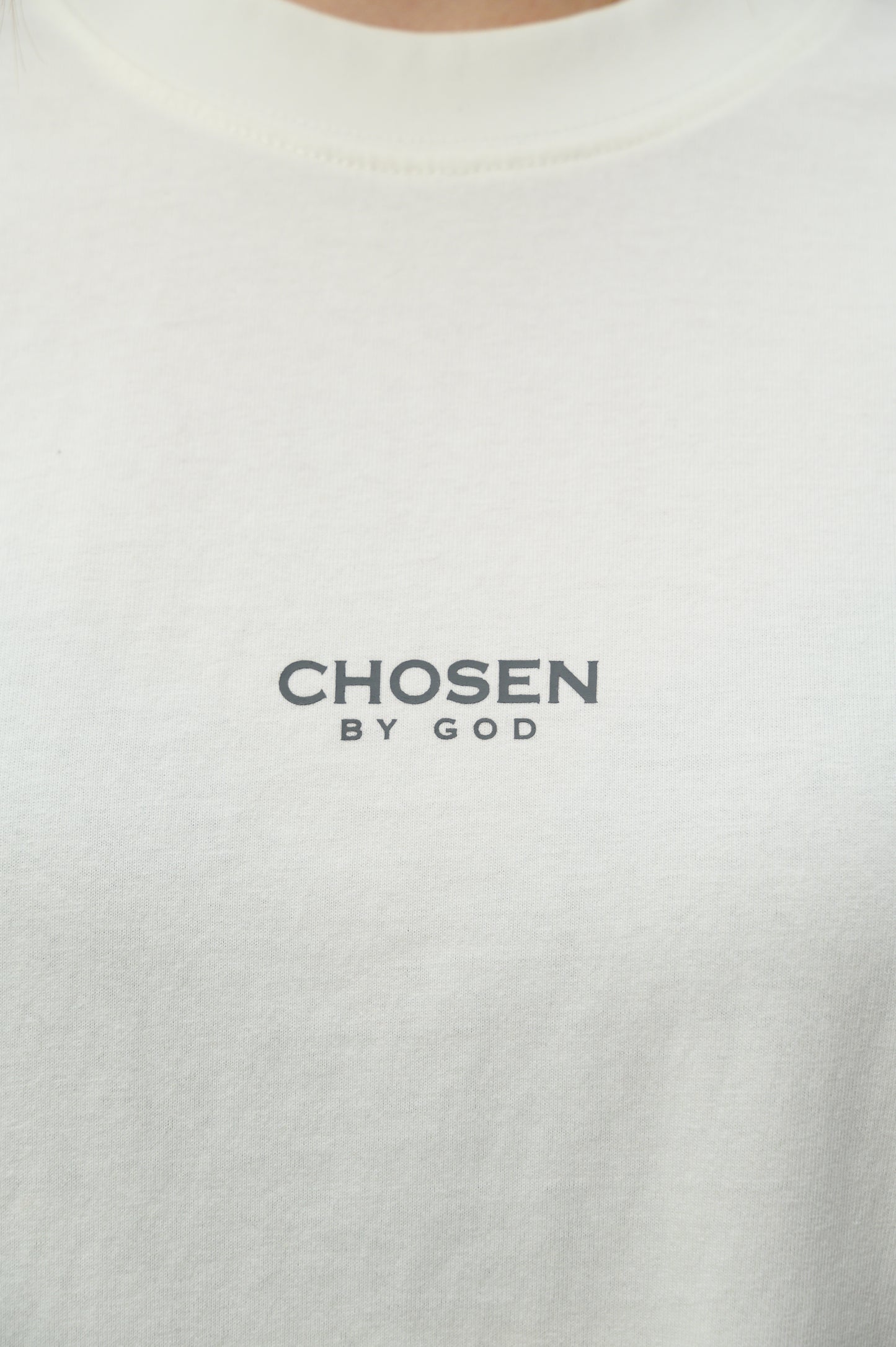 (A) VINTAGE T-SHIRT WHITE - ONLY JESUS