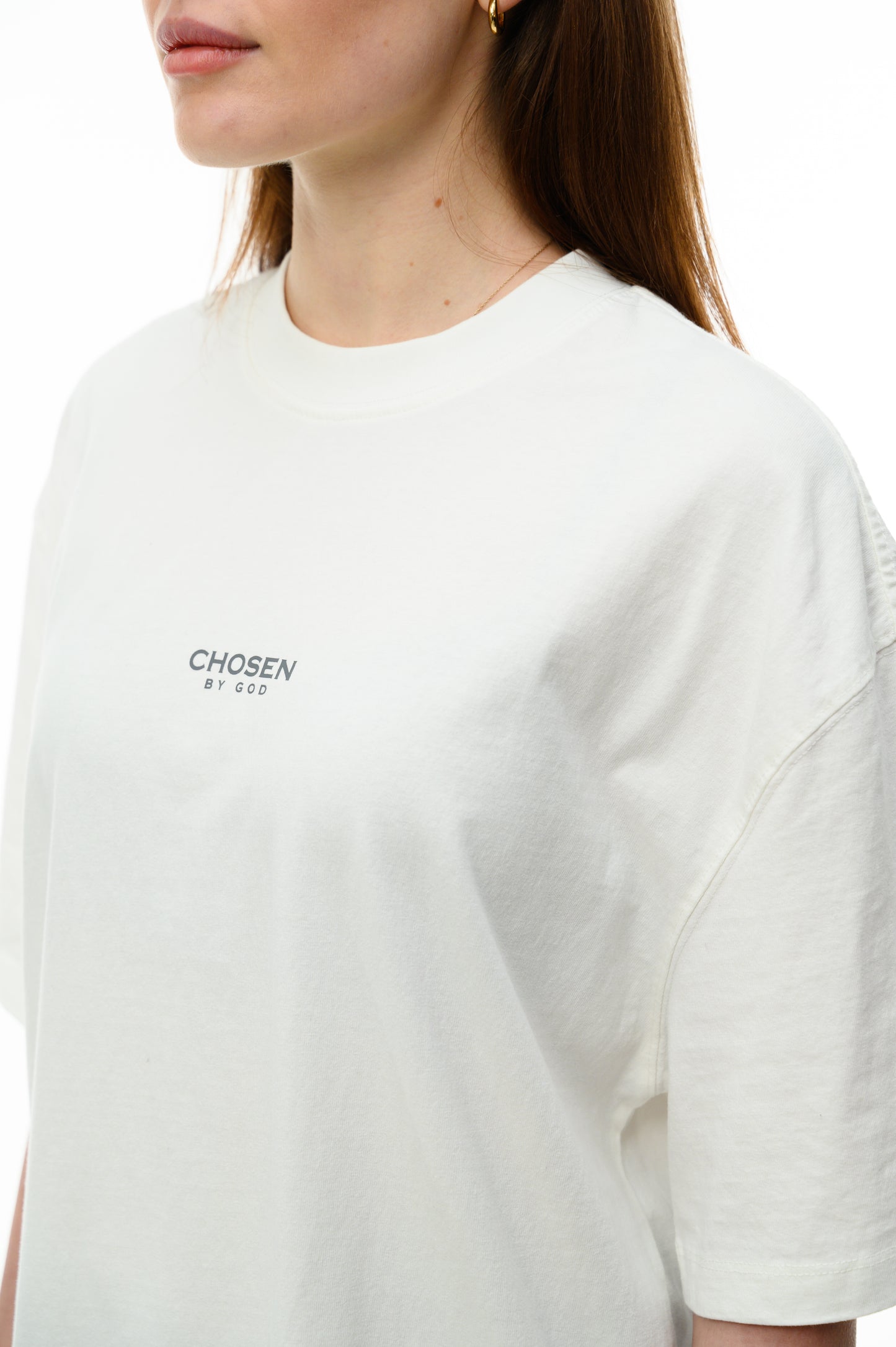 (A) VINTAGE T-SHIRT WHITE - ONLY JESUS