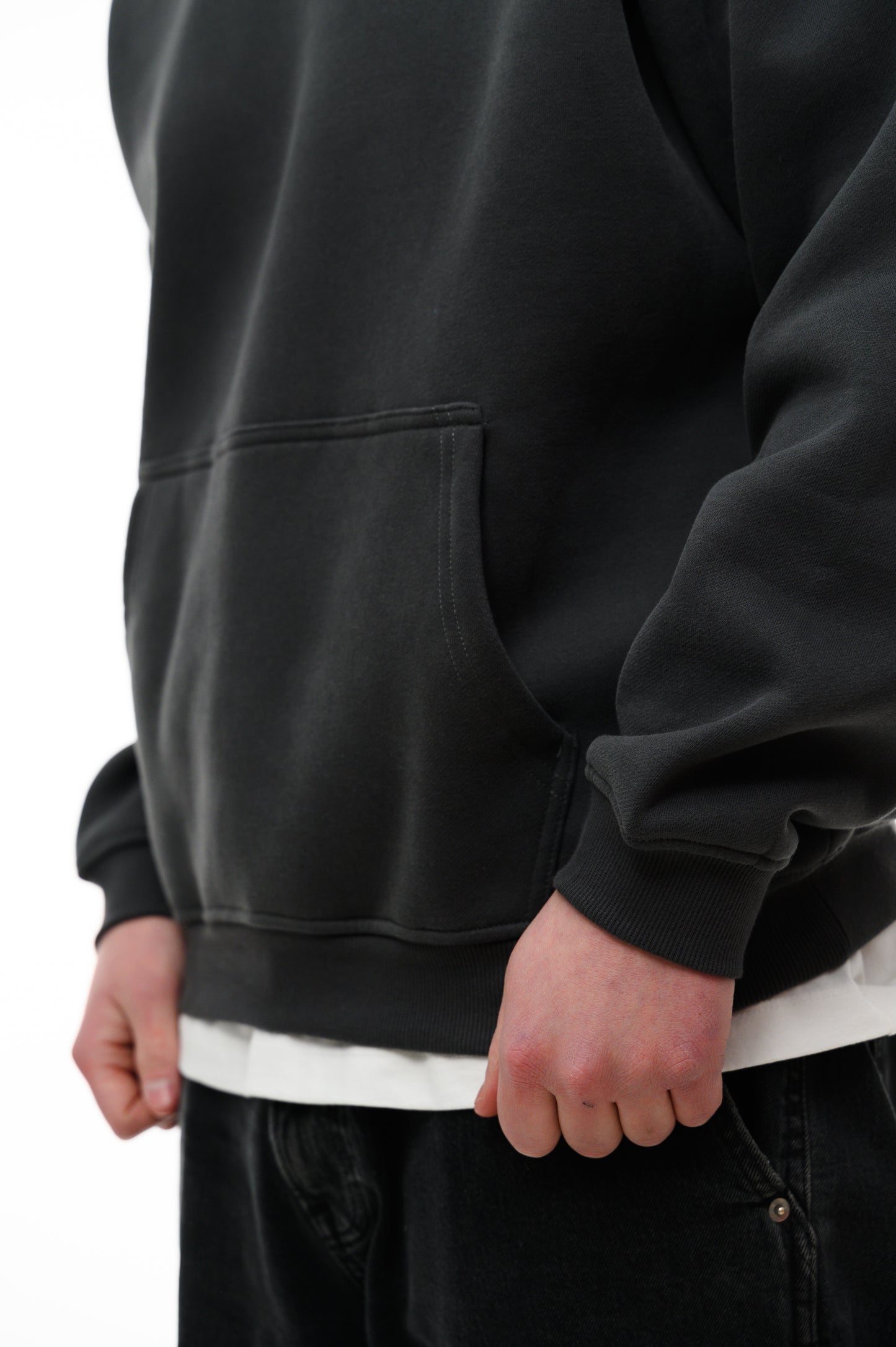(A)           HOODIE - DARK GRAY