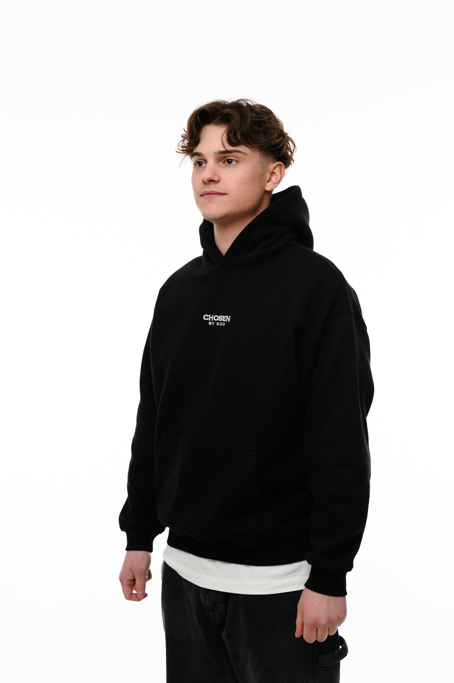 (A)    HOODIE  -  BLACK
