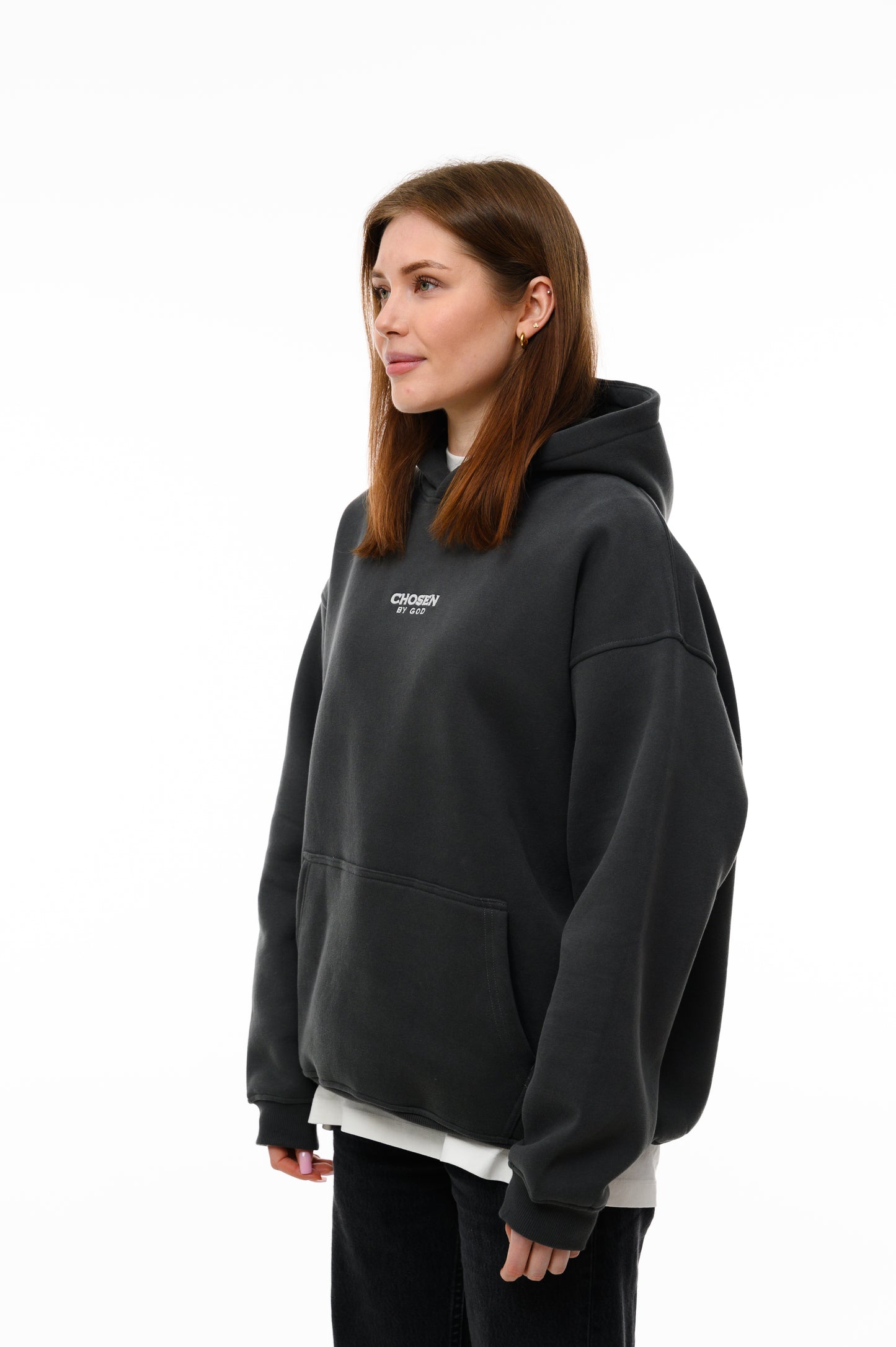 (A)        HOODIE  - DARK GRAY