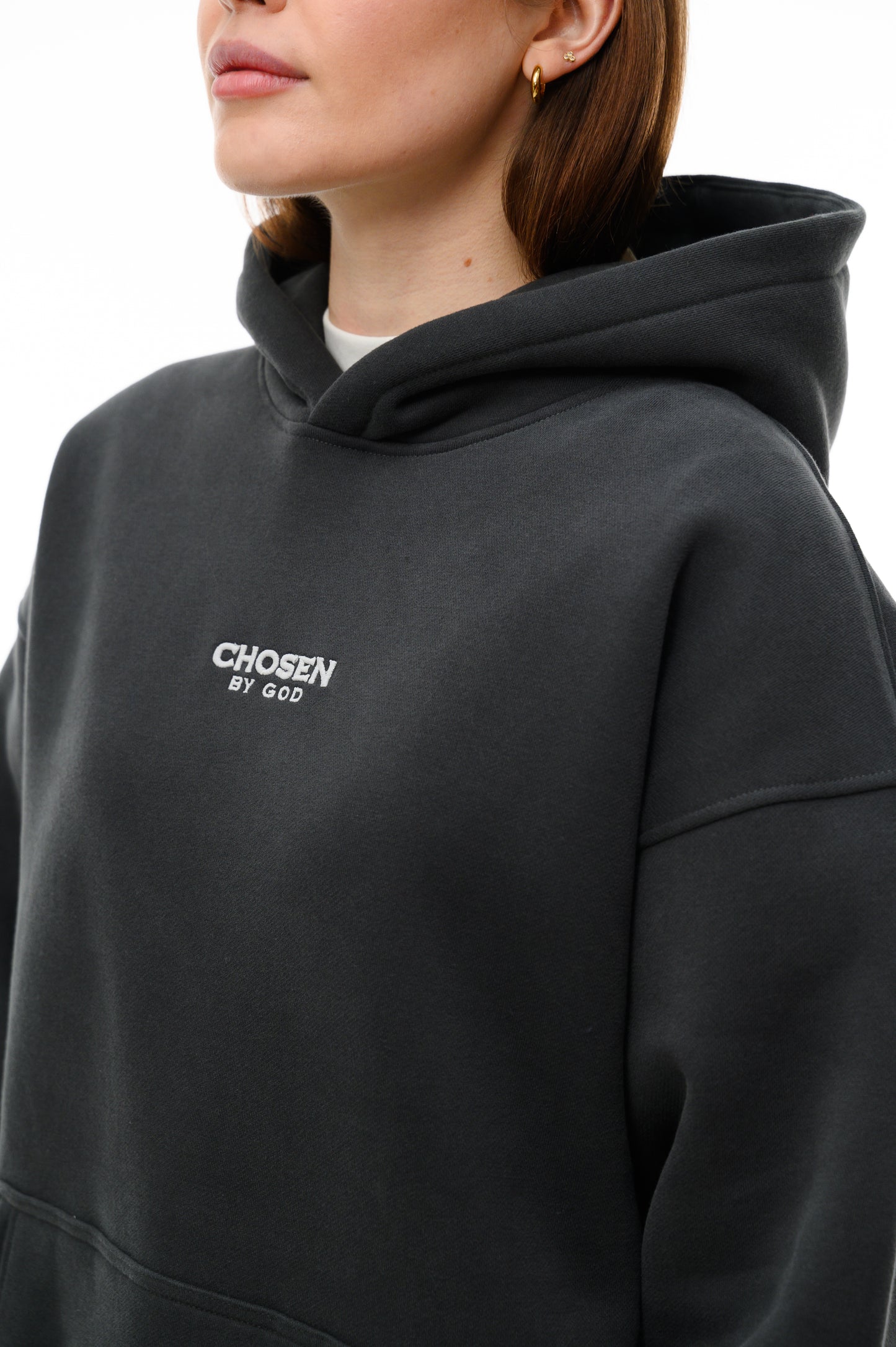 (A)        HOODIE  - DARK GRAY