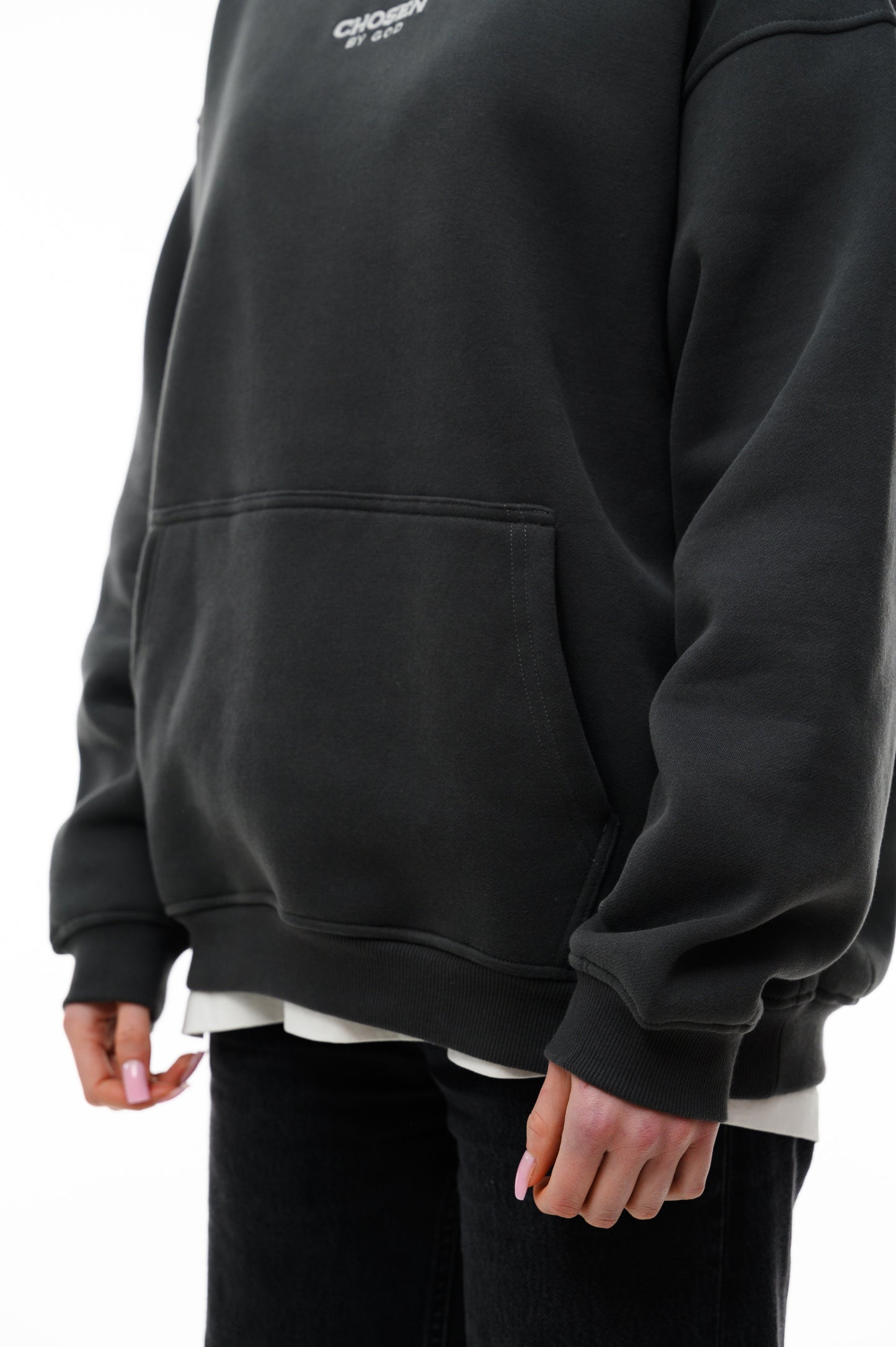 (A)        HOODIE  - DARK GRAY