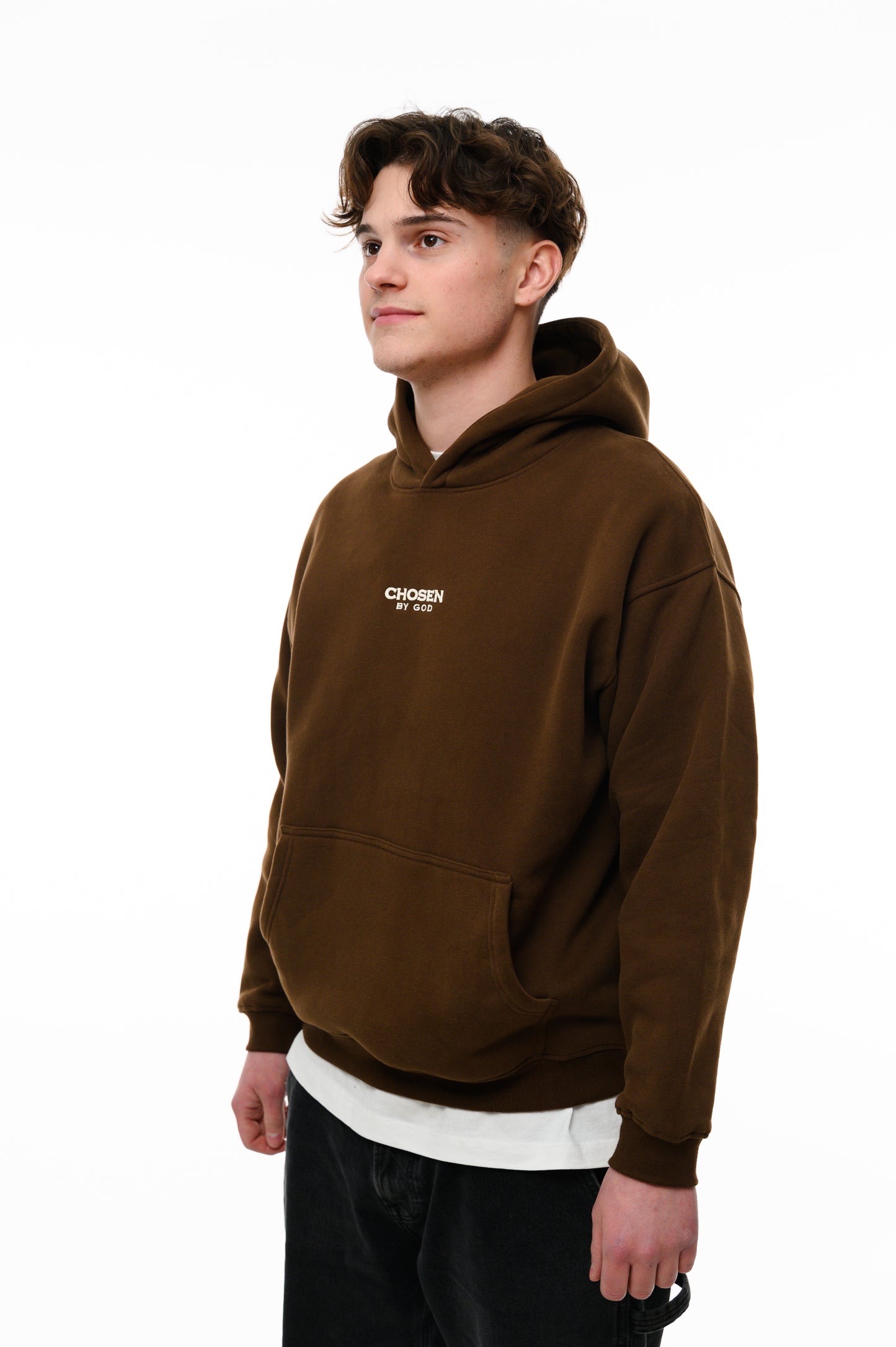 (A)   HOODIE - BROWN