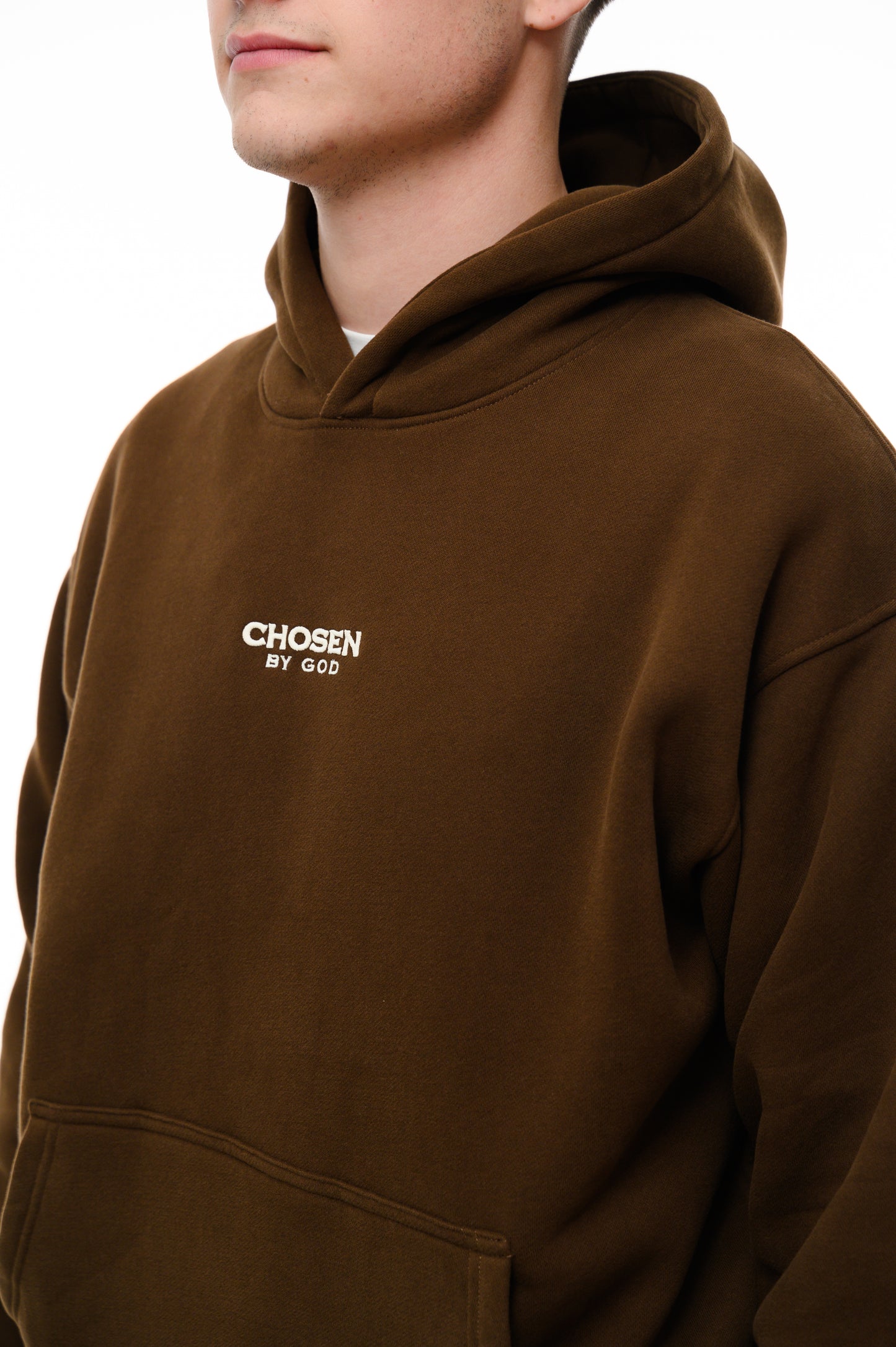 (A)   HOODIE - BROWN