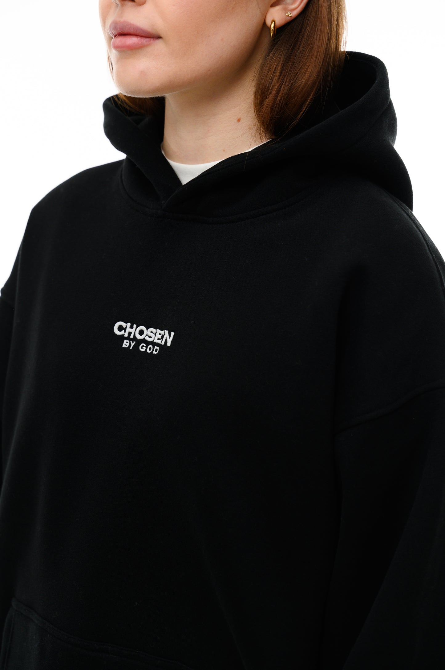 (A)    HOODIE  - BLACK