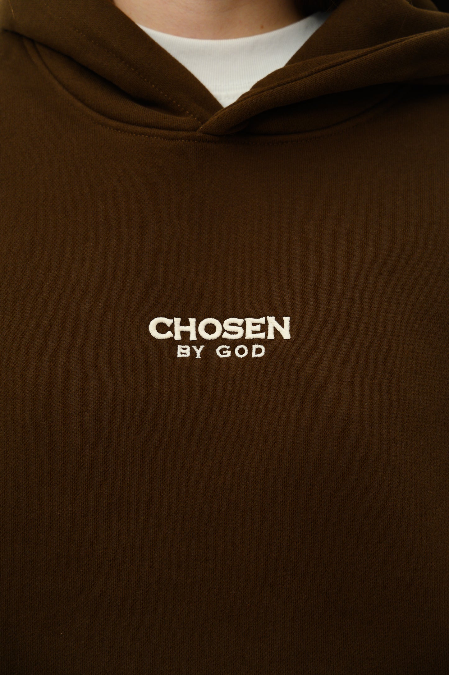 (A)  HOODIE  - BROWN