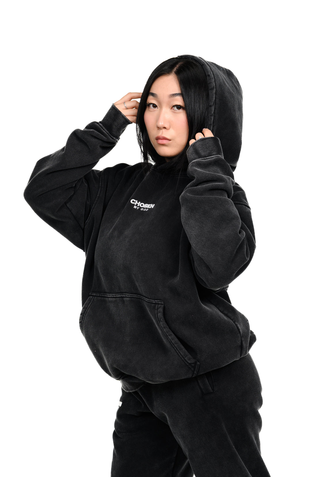 Washed Hoodie — Chosen by God